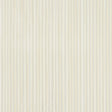 Rimini Rib handcrafted metallic ribbed wallcovering in parchment by Schumacher, shown in detail and installed in a kitchen setting.
