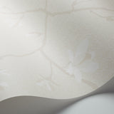 Magnolia Bone by Boråstapeter Floral Wallpaper – Schumacher 5452