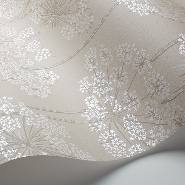 Ingrid Natural by Boråstapeter Scandinavian Floral Wallpaper – Schumacher 5478