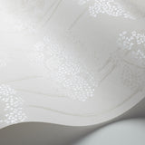 Ingrid Pearl by Boråstapeter Delicate Queen Anne's Lace Wallpaper – Schumacher 5479