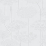 Ingrid Pearl wallpaper by Boråstapeter for Schumacher, featuring delicate Queen Anne's lace in a soft pearl colorway.