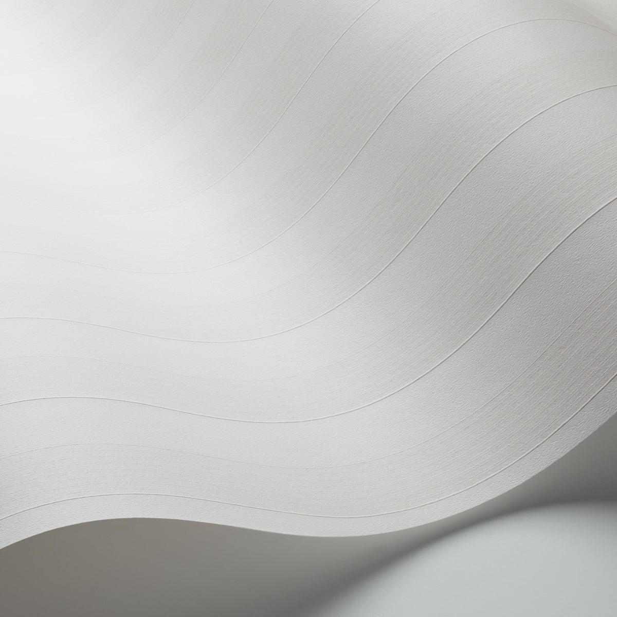 Carl Ivory Striped Wallpaper by Boråstapeter – Schumacher 5488