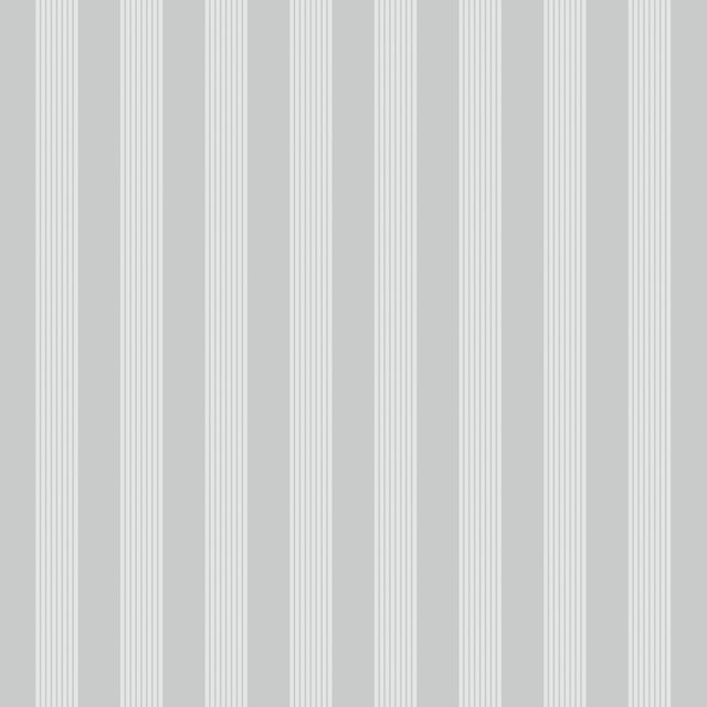 Carl in Stone by Boråstapeter, a classic linear striped wallpaper inspired by Swedish painter Carl Larsson.