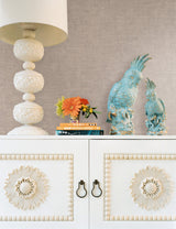 Gunny Sack Texture Taupe Wallpaper