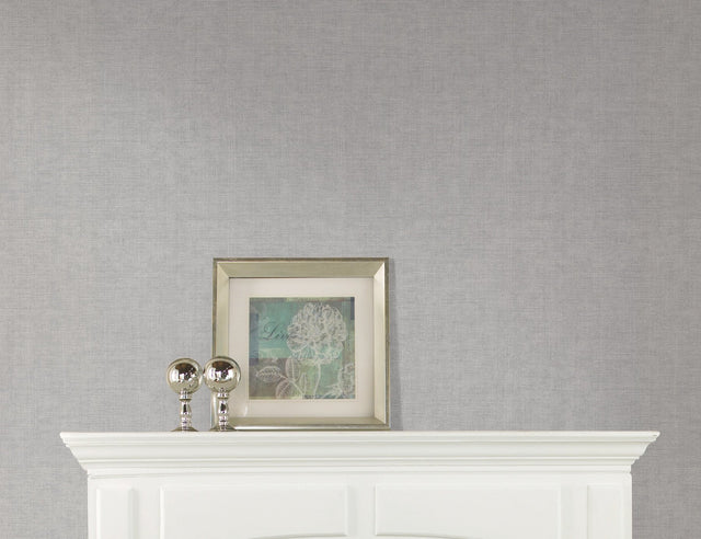 Wire Mesh Grey Wallpaper
