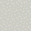 Myrten wallpaper by Boråstapeter for Schumacher in blue, featuring a hand-painted myrtle leaf and flower pattern in an Arts and Crafts style.
