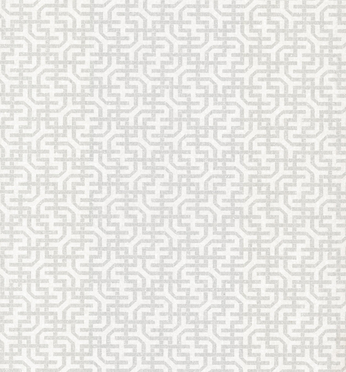 Dynastic Lattice White Wallpaper