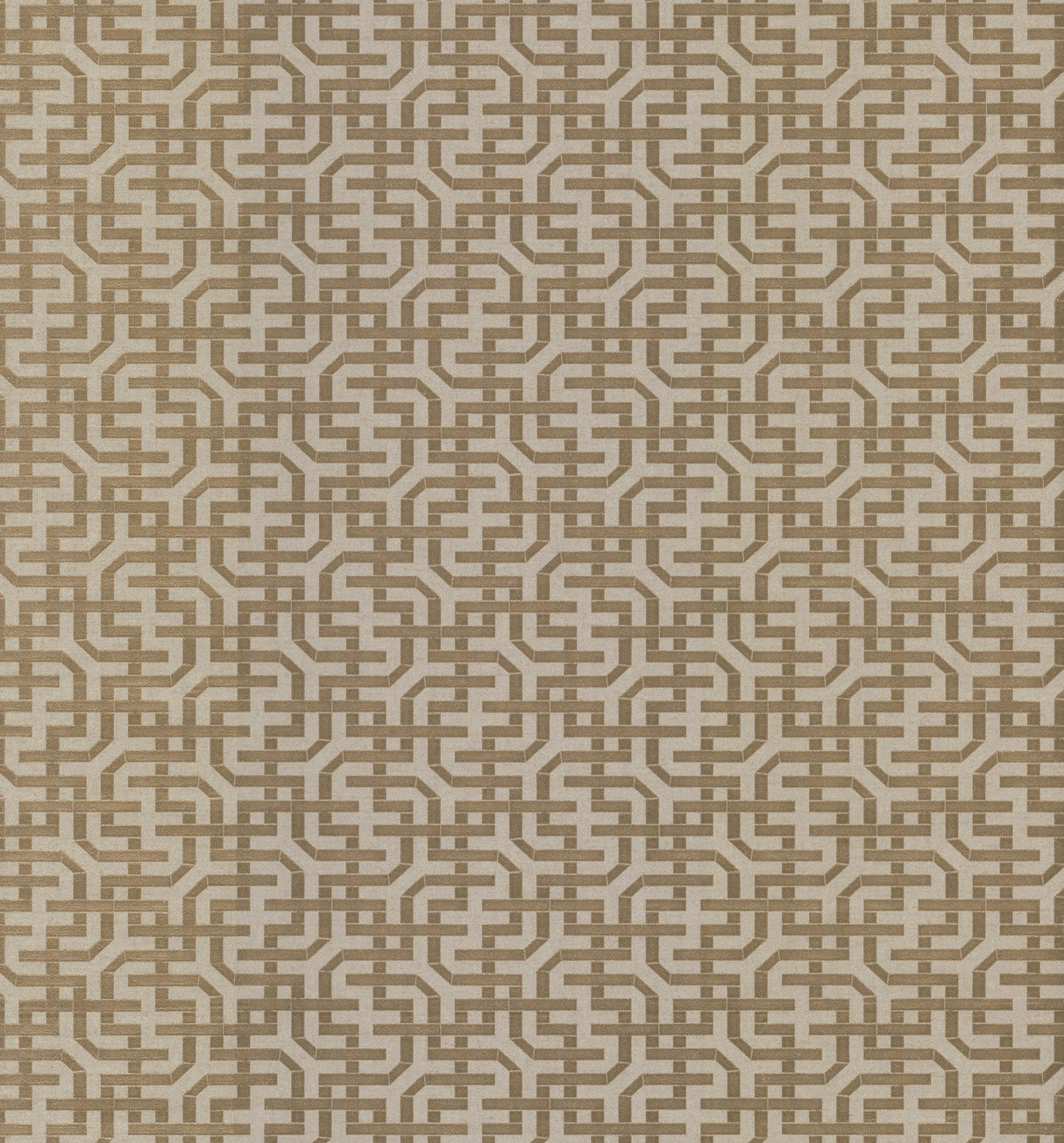 Dynastic Lattice Gold Wallpaper