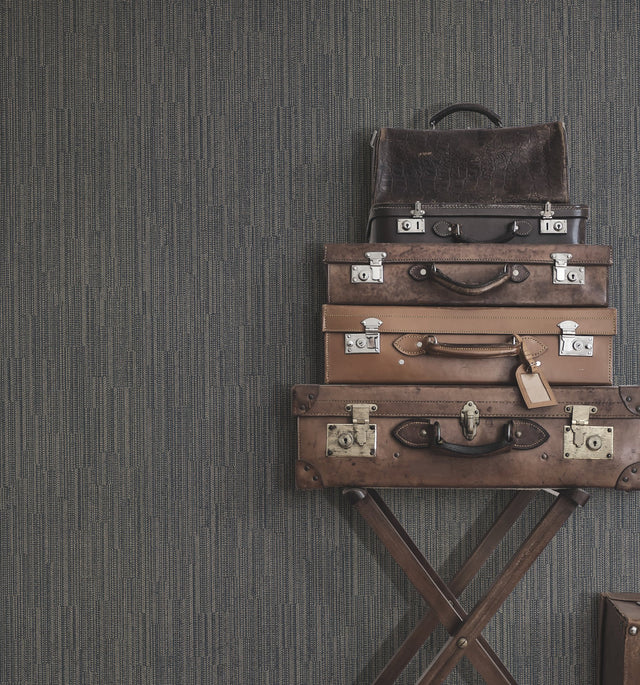Weekender Weave Black Wallpaper