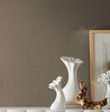Gesso Weave Moss Green Metallic Wallpaper