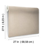 Gesso Weave Sand Wallpaper