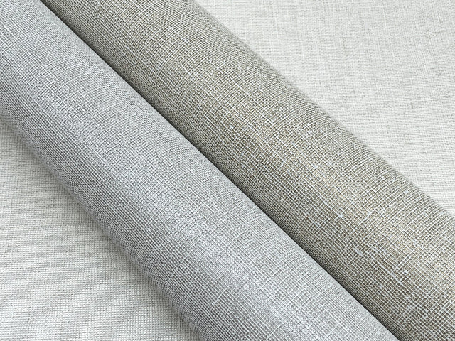 Gesso Weave Linen Wallpaper