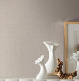 Gesso Weave Linen Wallpaper