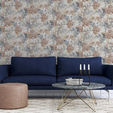 Sergio Rust by Arthouse Abstract Texture Wallpaper – Brewster Home Fashions AH297406
