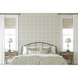 Corrine Neutral by Arthouse Countryside Check Wallpaper – Brewster Home Fashions AH294606