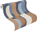 Derain Blue by Rasch Geometric Wallpaper- Brewster Home Fashions RH330519