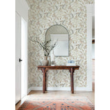 Pinnate Salmon Leaves by Chesapeake Botanical Wallpaper – Brewster Home Fashions 4169-13912
