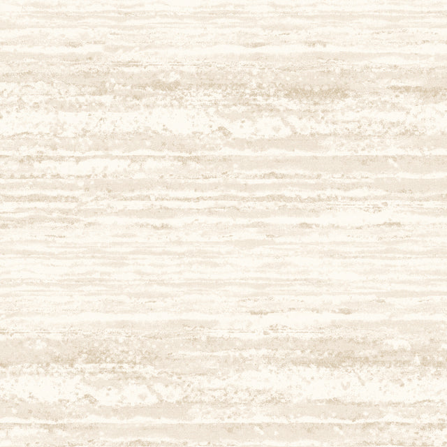 Desert Horizon bone-colored wallpaper by Boråstapeter for Schumacher, featuring a layered sand-inspired abstract pattern.