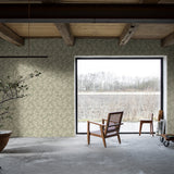 Bamboo Garden Sage by Boråstapeter Botanical Wallpaper – Schumacher 6467