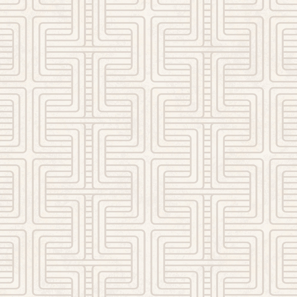 Geo Tribe Pearl by Boråstapeter maze-like geometric wallpaper pattern in neutral tones