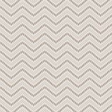 Chevron Dots wallpaper in natural by Boråstapeter for Schumacher, featuring wavy zigzag dot pattern in neutral tones.