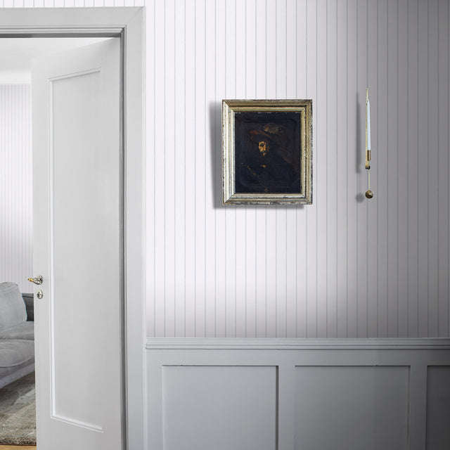 Shirt Stripe White by Boråstapeter Classic Vertical Stripe Wallpaper – Schumacher 6856