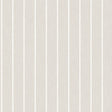 Shirt Stripe stone wallpaper by Boråstapeter for Schumacher, classic vertical stripe wallcovering in neutral tones