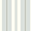 Stockholm Stripe wallpaper in sky and silver by Boråstapeter for Schumacher, classic Scandinavian striped wallcovering
