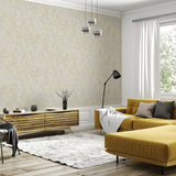 Evonne Neutral by Arthouse Marble Patina Wallpaper – Brewster Home Fashions AH296804
