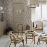 Magic Forest Taupe by Boråstapeter Whimsical Woodland Animal Wallpaper – Schumacher 6933