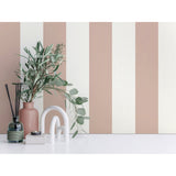 Tavish Light Pink by Fine Decor Stripe Wallpaper – Brewster FD43456