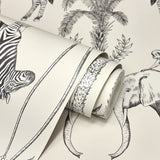 Nauman Eggshell by Fine Decor Safari Walk Wallpaper – Brewster Home Fashions FD43817