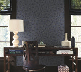 Ophidia Navy by Antonina Vella Wallpaper – York Designer Series AB3002