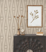 Henlein Gold by Antonina Vella Ogee Raised Foil Wallpaper – York Designer Series AB3012