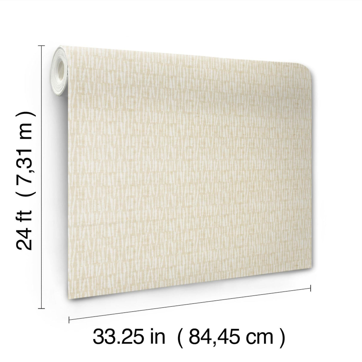 Thatched Taupe by Antonina Vella Sisal Grasscloth Wallpaper – York Designer Series AB3041