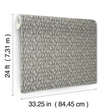 Thatched Black by Antonina Vella Sisal Grasscloth Wallpaper – York Designer Series AB3042