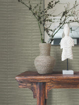 Iringa Sage by Antonina Vella Botanical Wallpaper- York Designer Series AB3051