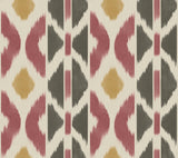 Antonina Vella Patan Ruby Wallpaper AB3091 roll and pattern