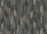 Birch Charcoal raffia grasscloth wallpaper by Missoni, 34.25 in x 29.5 ft roll (York Designer Series)