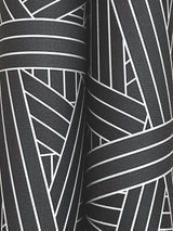 Nastri Black by Missoni Geometric Wallpaper – York Designer Series MI10564
