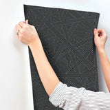 Nastri Black by Missoni Geometric Wallpaper – York Designer Series MI10564