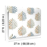 Miramar Oasis by York Wallcoverings Botanical Wallpaper- York Wallcoverings MT5601