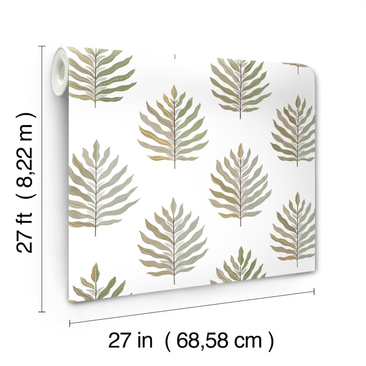 Miramar Desert Palm by York Wallcoverings Wallpaper – York Wallcoverings MT5603