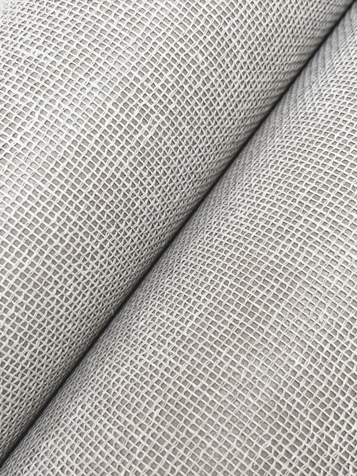 Huri Grey by Ronald Redding Linen Wallpaper- York Designer Series MX9602