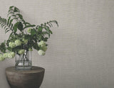 Huri Grey by Ronald Redding Linen Wallpaper- York Designer Series MX9602