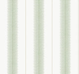 Tandem Stripe Green Wallpaper – Ronald Redding