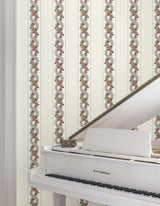 Abbey's Garland Red & Green by Ronald Redding Wallpaper – York Designer Series MX9693