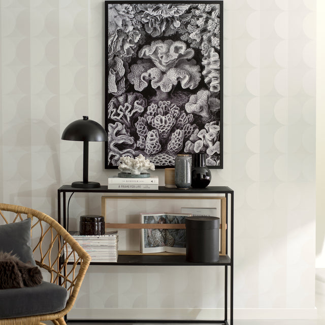 Sahara Moon Pearl by Boråstapeter Geometric Wallpaper – Schumacher 7150