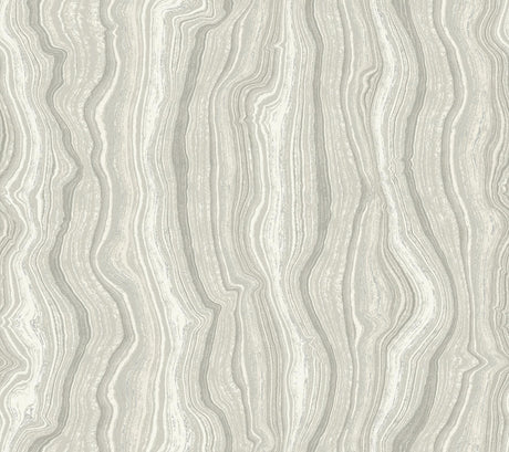 Mineral Shimmer Gray & Pearl wallpaper DF3323 by Candice Olson – pattern and room scene