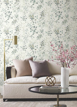 Spring Whispers Moss by Candice Olson Botanical Wallpaper – York Designer Series DF3344